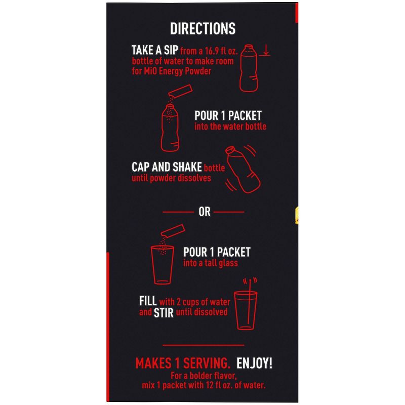 MiO Energy Strawberry Pineapple Drink Mix - 10pk/0.53oz Packets