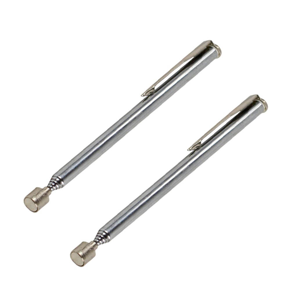 2Pcs Pick Up Tool Telescopic Magnetic Extending Magnet Portable Telescopic Magnetic Pickup Rod Tool Stick
