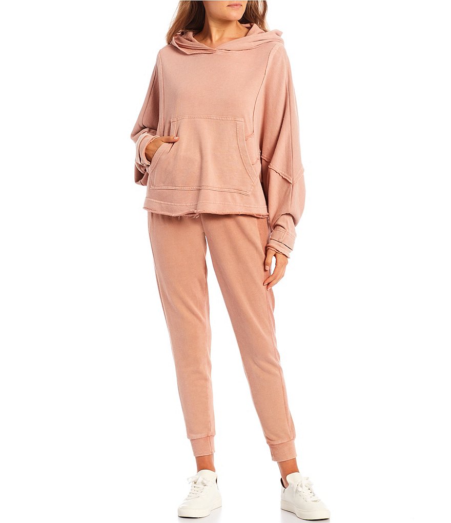 Angie High Rise Stripe Cargo Jogger Pants