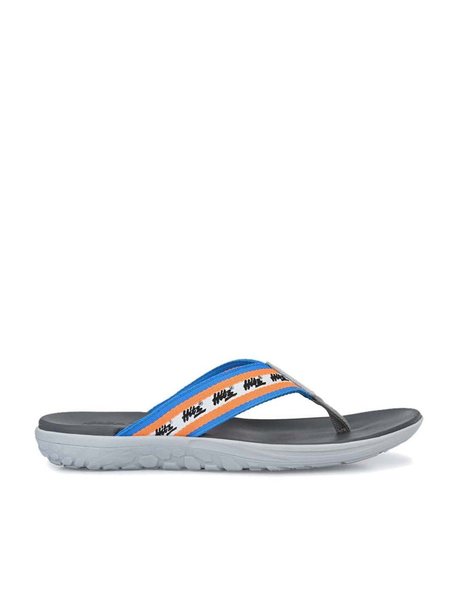 Hitz Men's Blue Thong Sandals