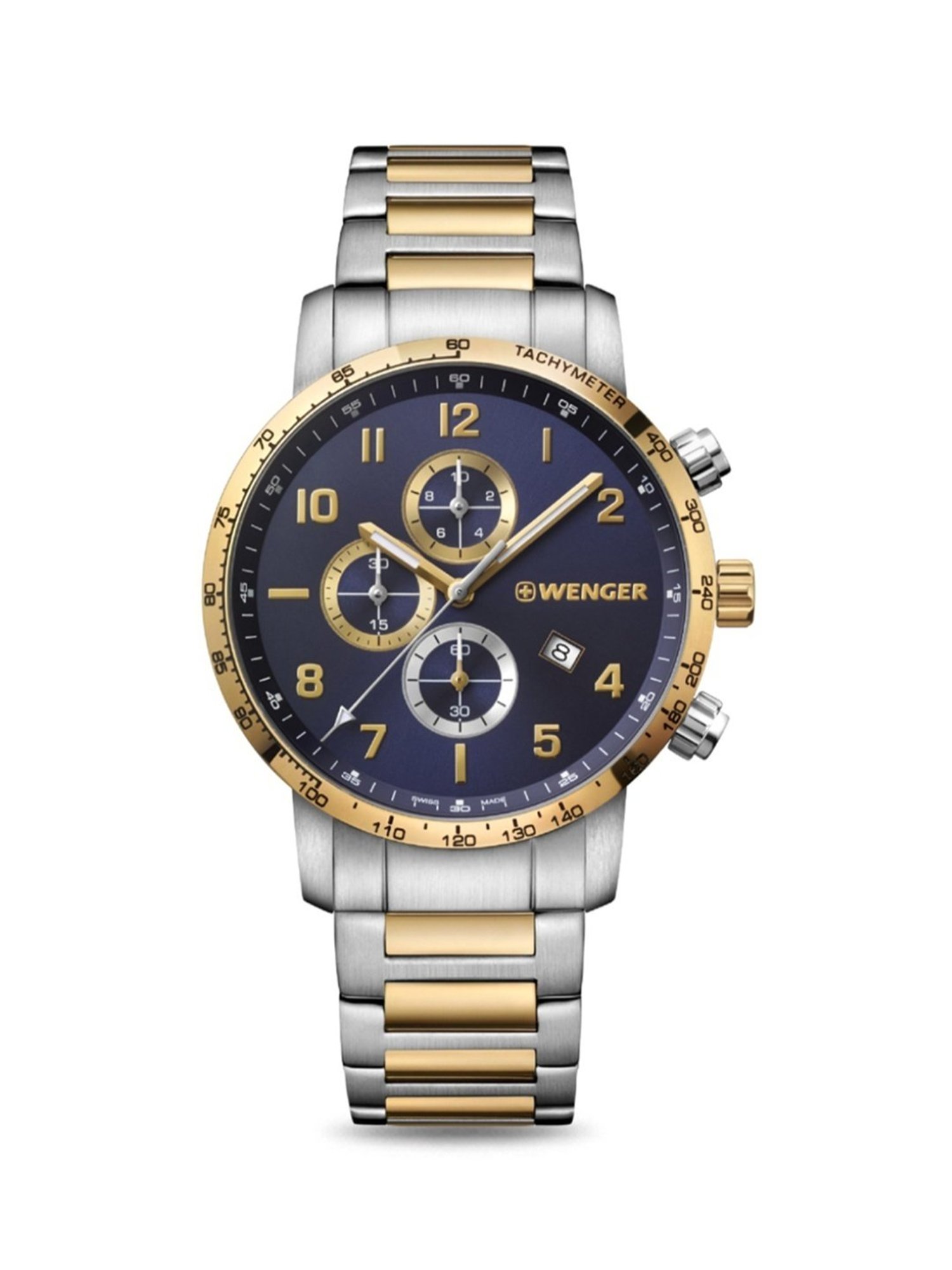 Wenger Swiss Made 01.1543.112 Attitude Chrono Analog Watch for Men