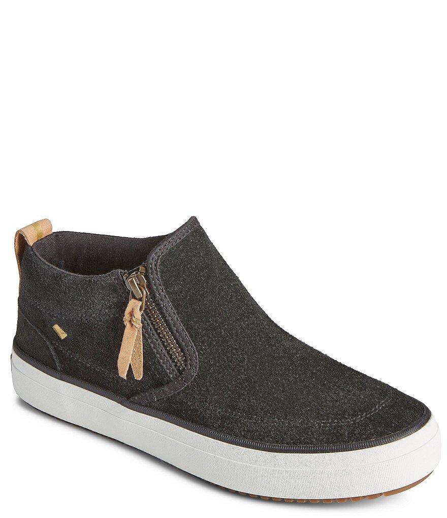 Sperry Women's Crest Side Zip Suede Chukkas