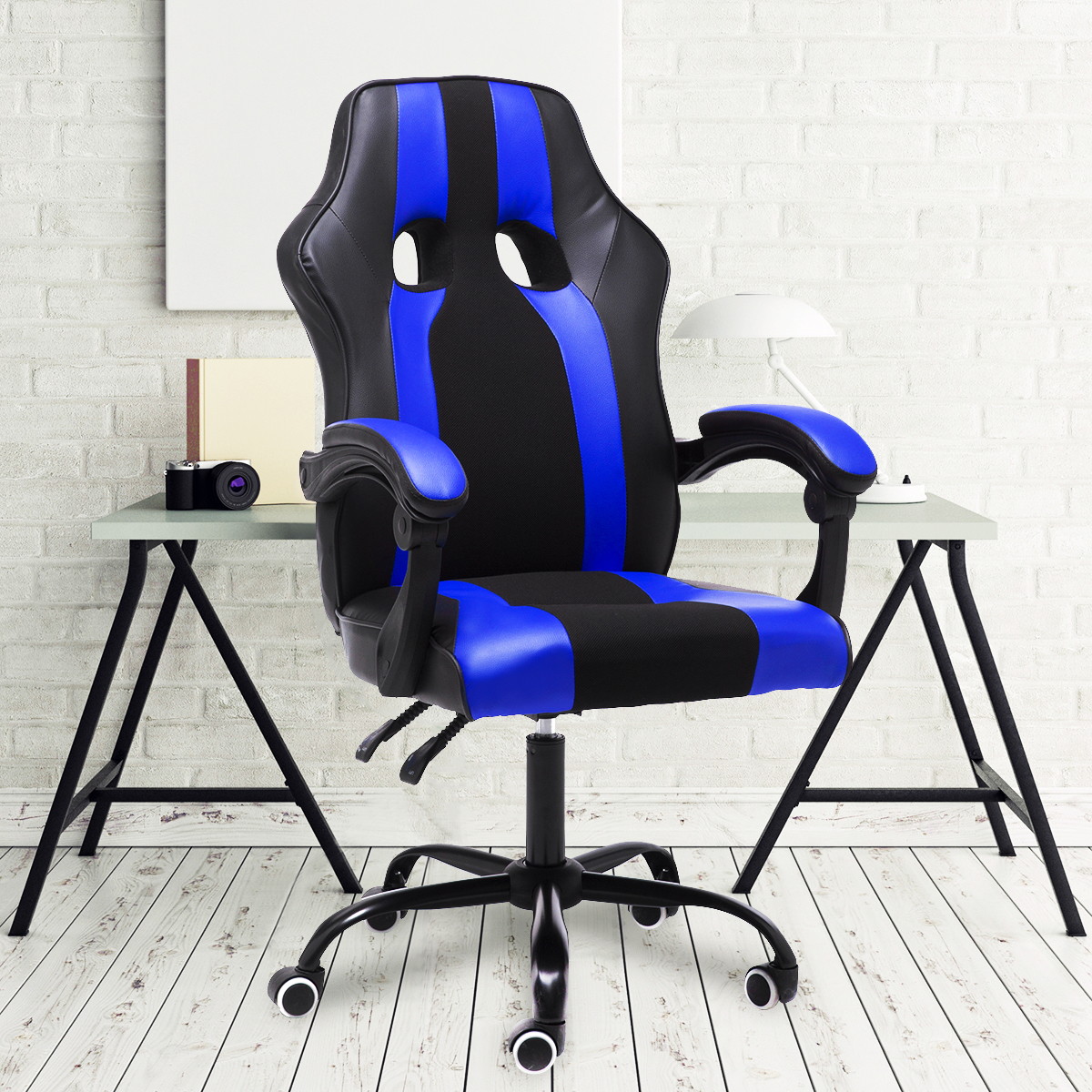 Office Chair Executive Racing Gaming Swivel Leather Sport Computer Chair Recline