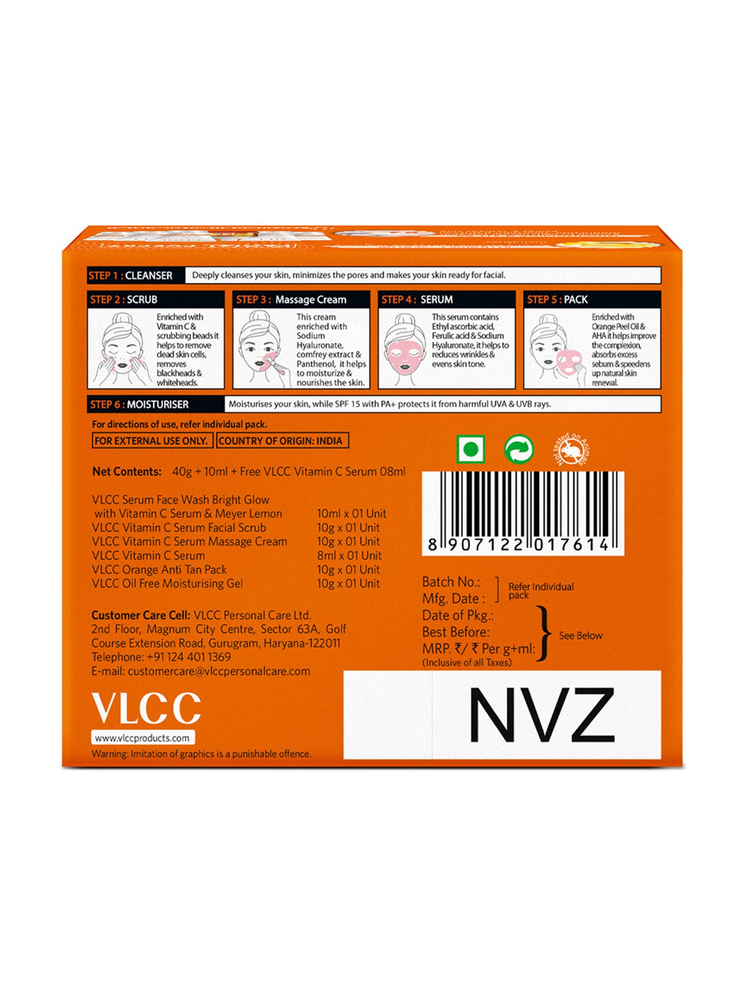 VLCC Vitamin C Serum Facial Kit