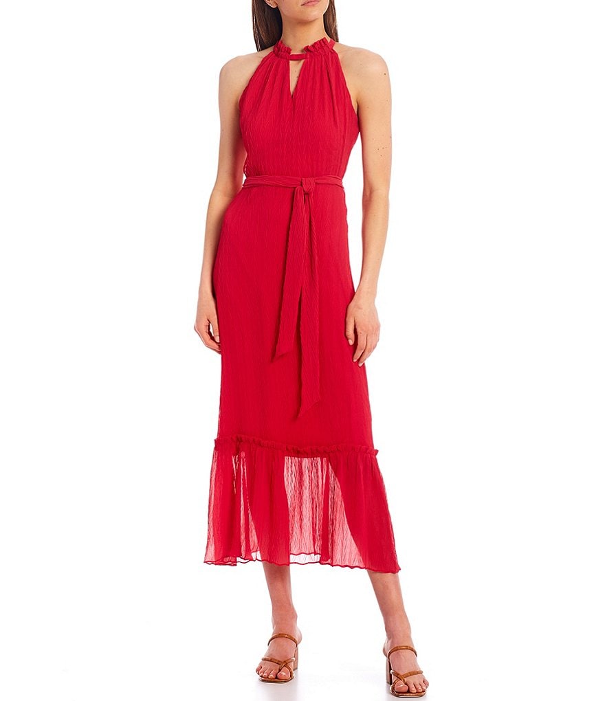 Alex Evenings Stretch Velvet Long Sleeve Ruched Beaded Accent Collar Boat Neck Blouse