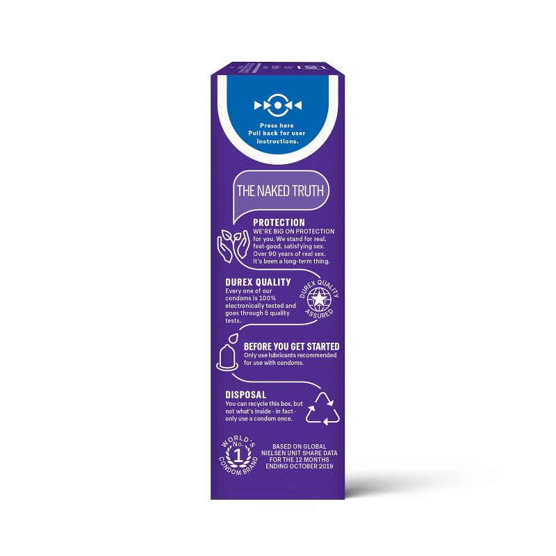 Durex Extra Sensitive Stimulating Condoms - 12ct