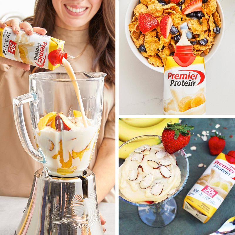 Premier Protein Shakes - Banana - 11 fl oz/4ct Bottles