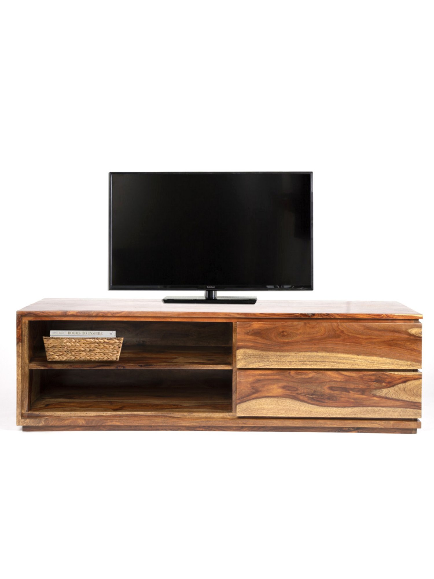 Ikiriya Allen Brown Wood TV Entertainment Unit