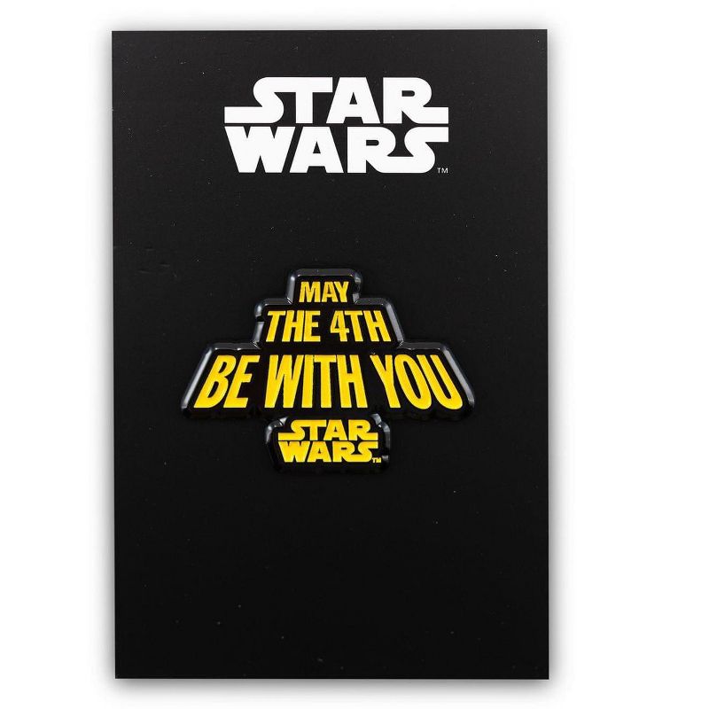 SalesOne LLC Star Wars May The Fourth Be With You Pin | Enamel Star Wars Collector Pin