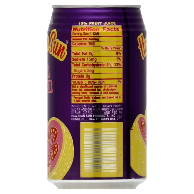 Hawaiian Sun Guava Nectar - 6pk/11.5 fl oz Cans