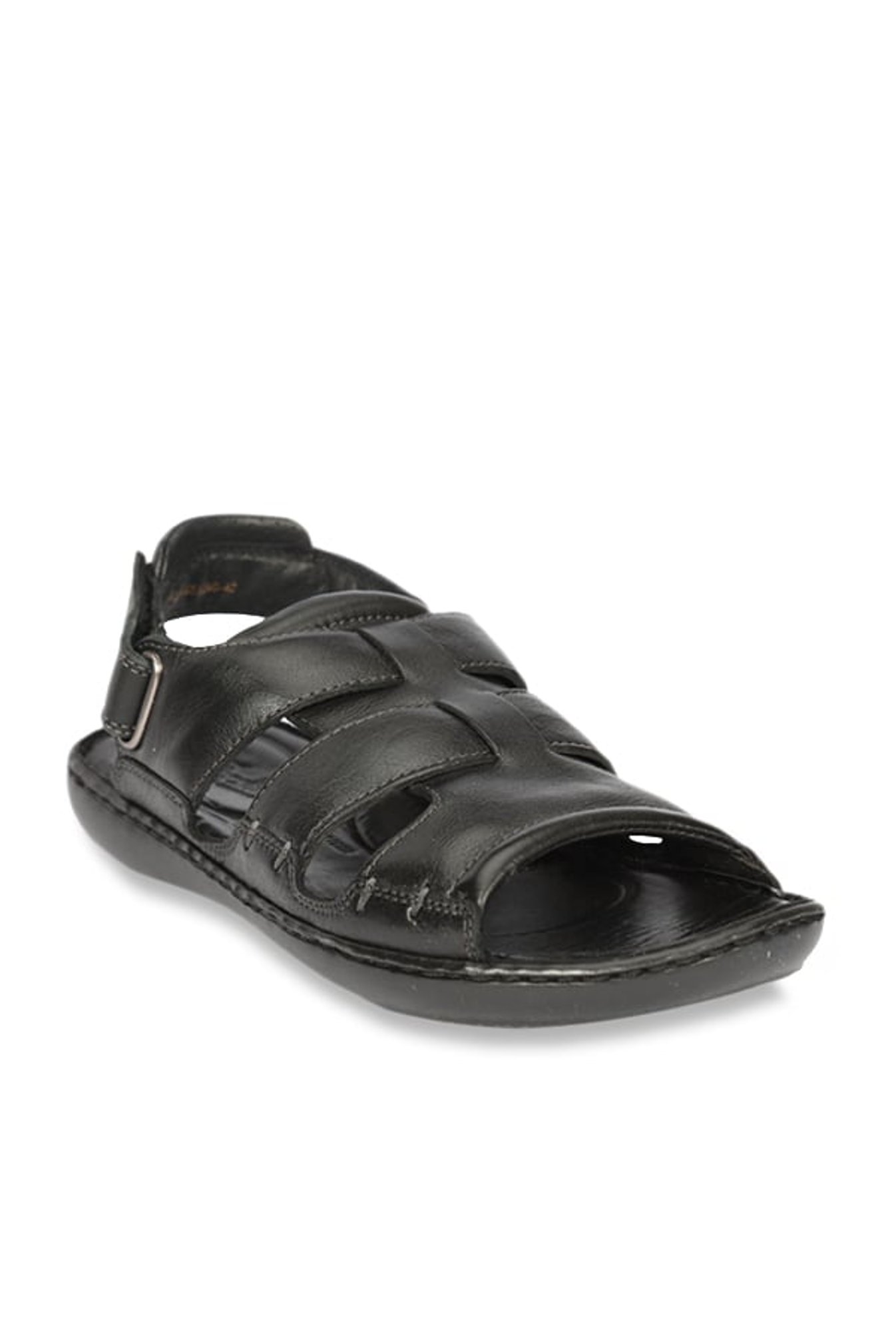 Florsheim Lewis Black Back Strap Sandals