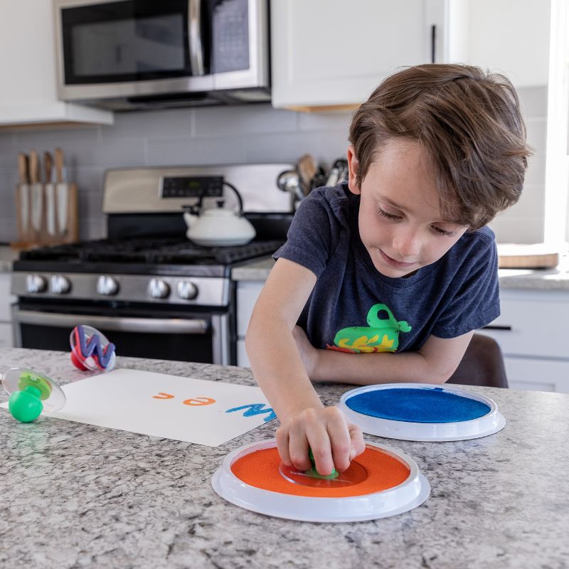 Ready 2 Learn Giant Stampers - Alphabet - Uppercase & Lowercase - Set of 56