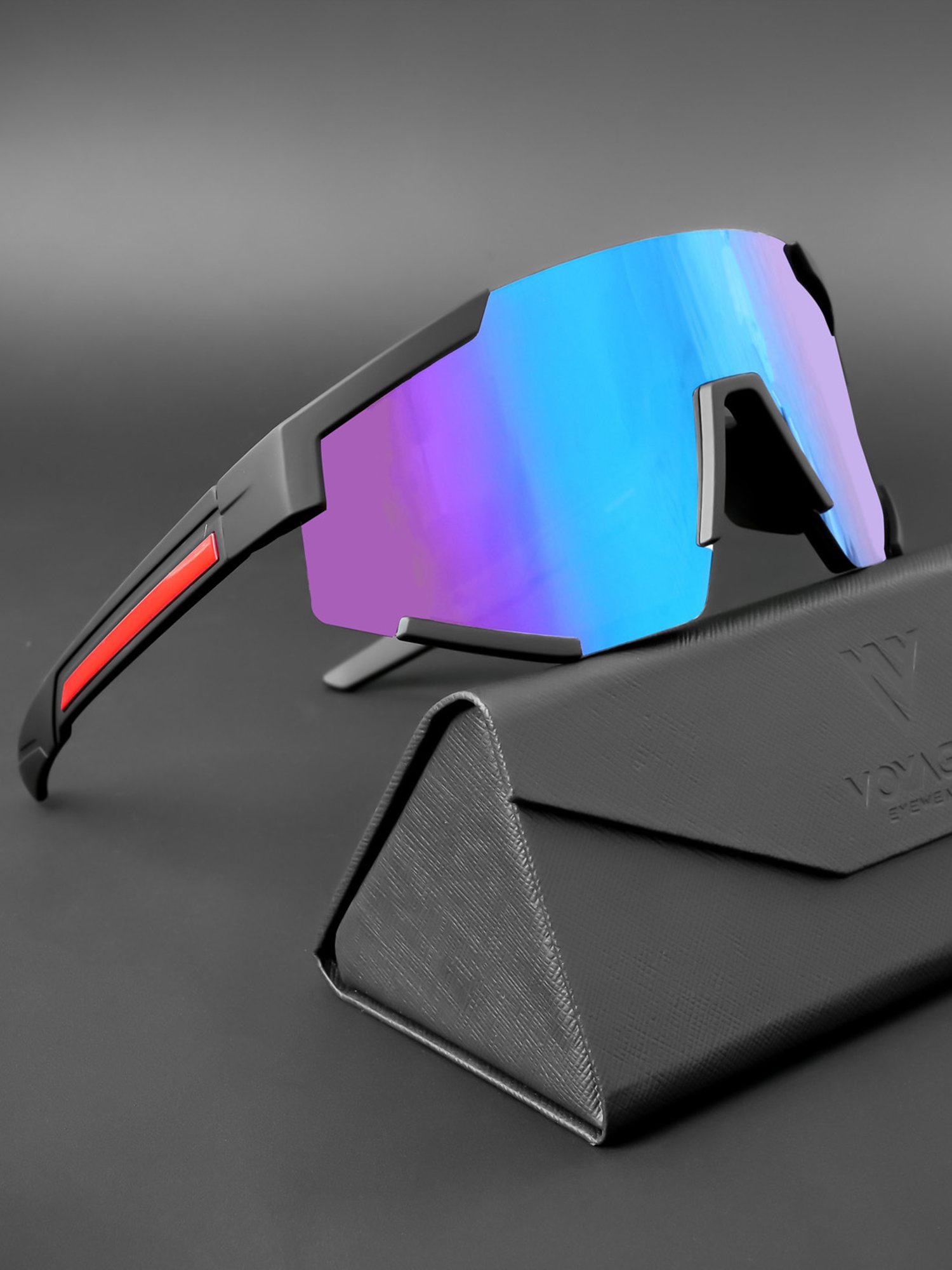 Voyage Multi Wraparound UV Protection Unisex Sunglasses