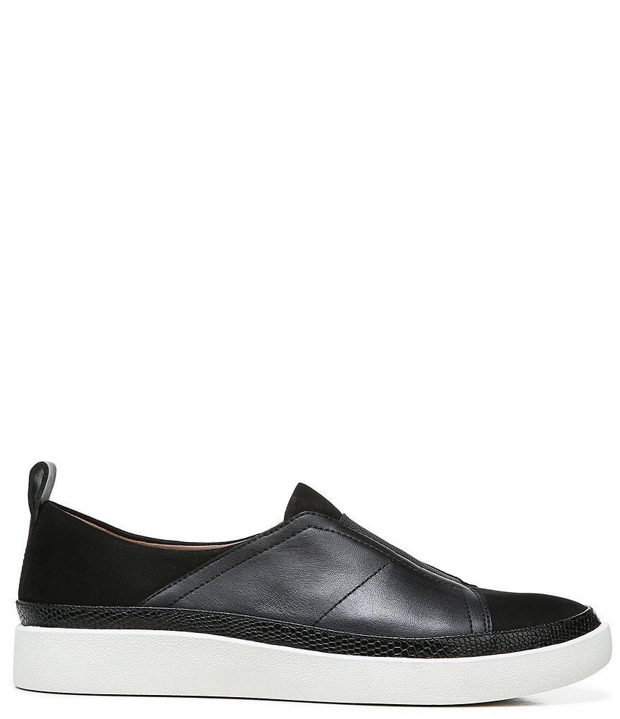Vionic Zinah Leather Slip-On Sneakers