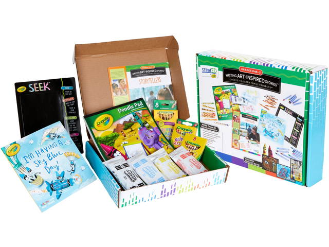 Crayola 040607 Writing Art-Inspired Stories Projects Kit
