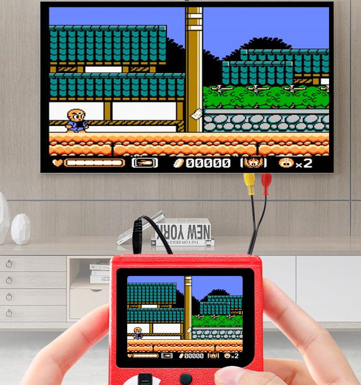 Portable nostalgic SUP game console