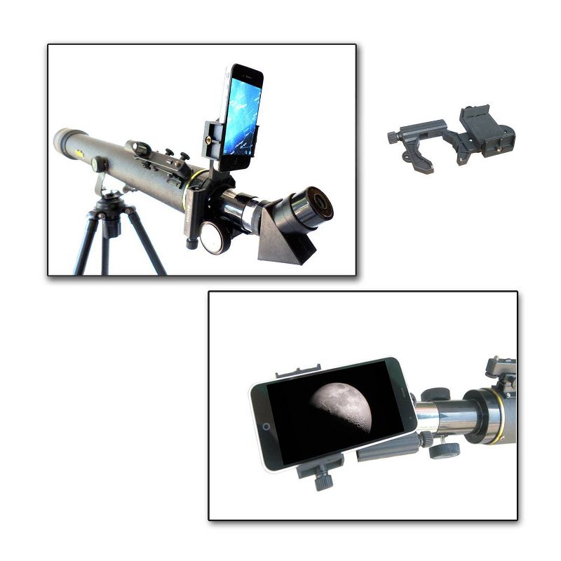 Cassini 800mm x 60mm Astronomical and Terrestrial/Land Telescope Kit - white