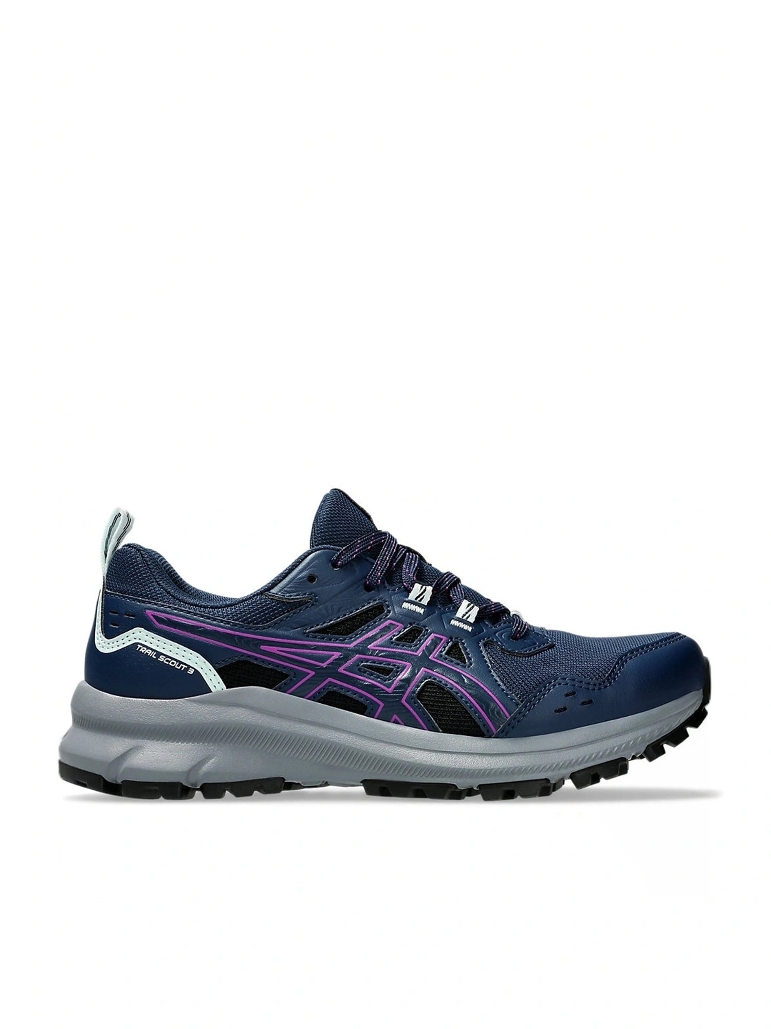 Asics Women's TRAIL SCOUT 3 Blue Running Shoes