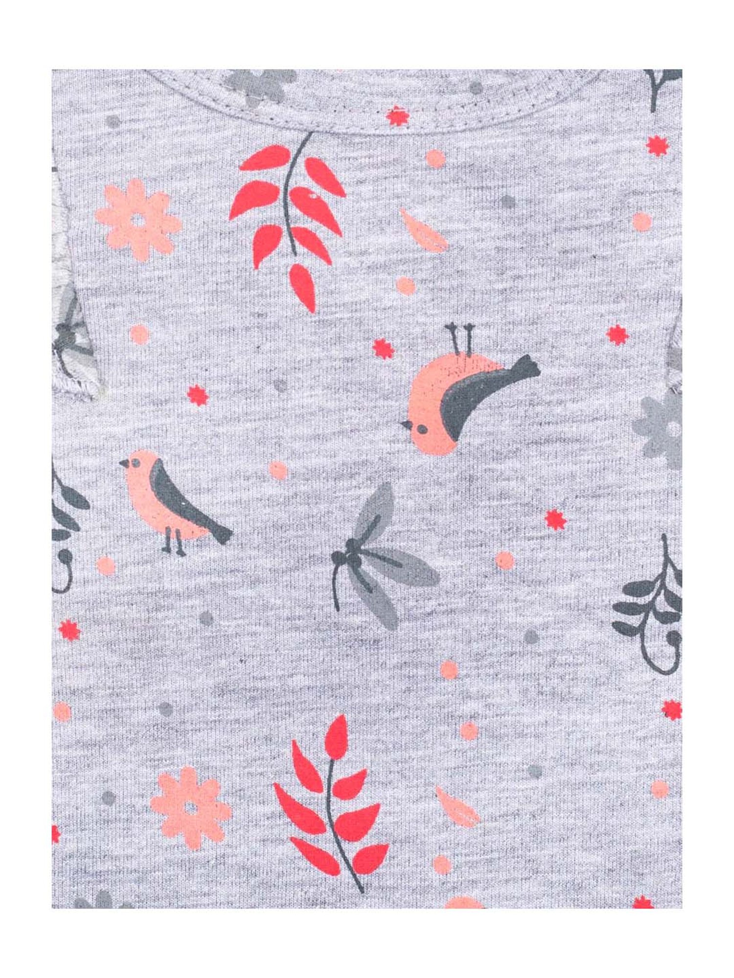 Mee Mee Kids Multicolor Cotton Printed Tops - Pack of 2