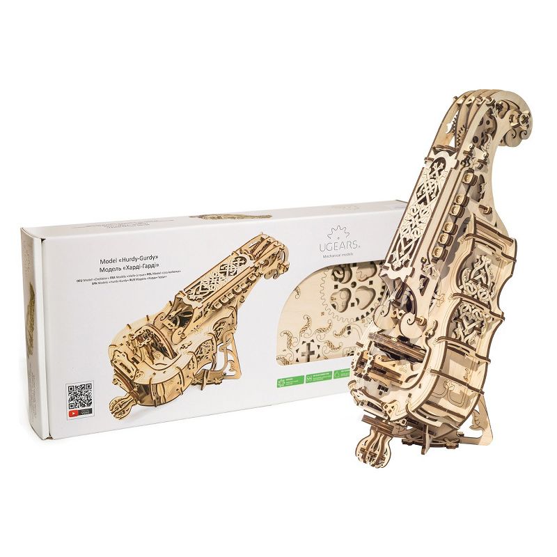 UGears Hurdy-Gurdy - Mechanical Model Kit