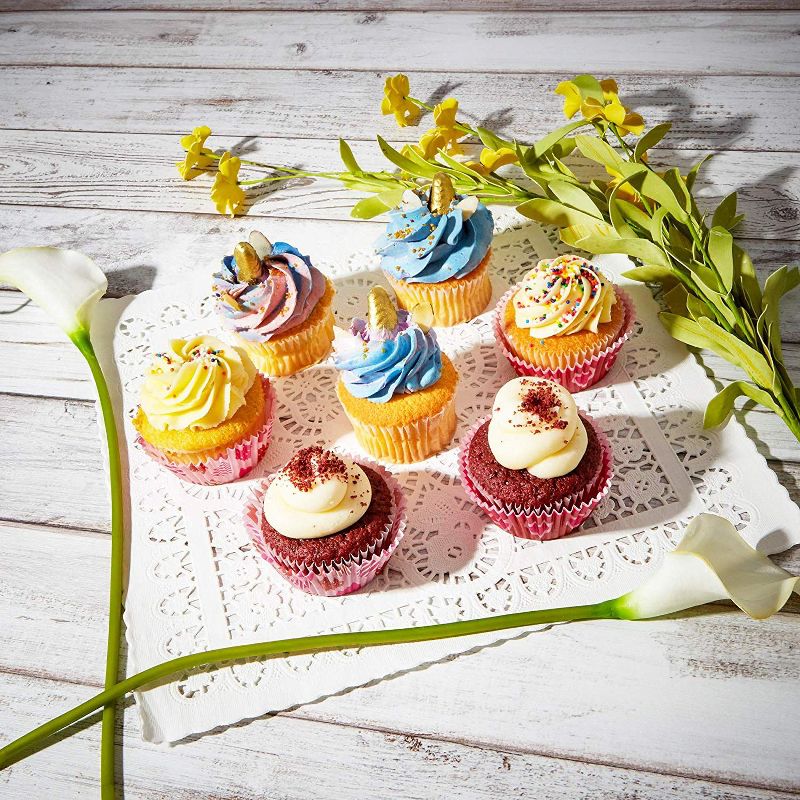 Sparkle and Bash 3 Pack Red Plastic Tablecloth with White Hearts for Valentine's Day (54 x 108 in)