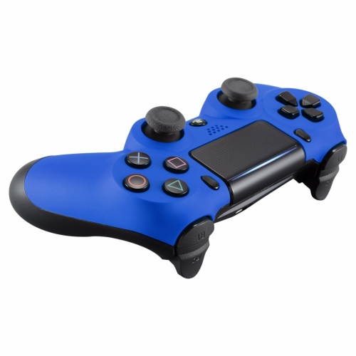 "Soft Touch Blue" Ps4 PRO Custom UN-MODDED Controller Exclusive Unique Design CUH-ZCT2U