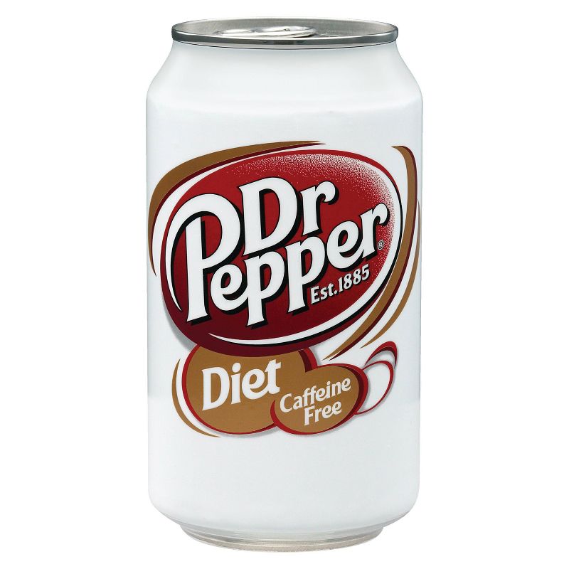 Caffeine Free Diet Dr Pepper Soda - 12pk/12 fl oz Cans