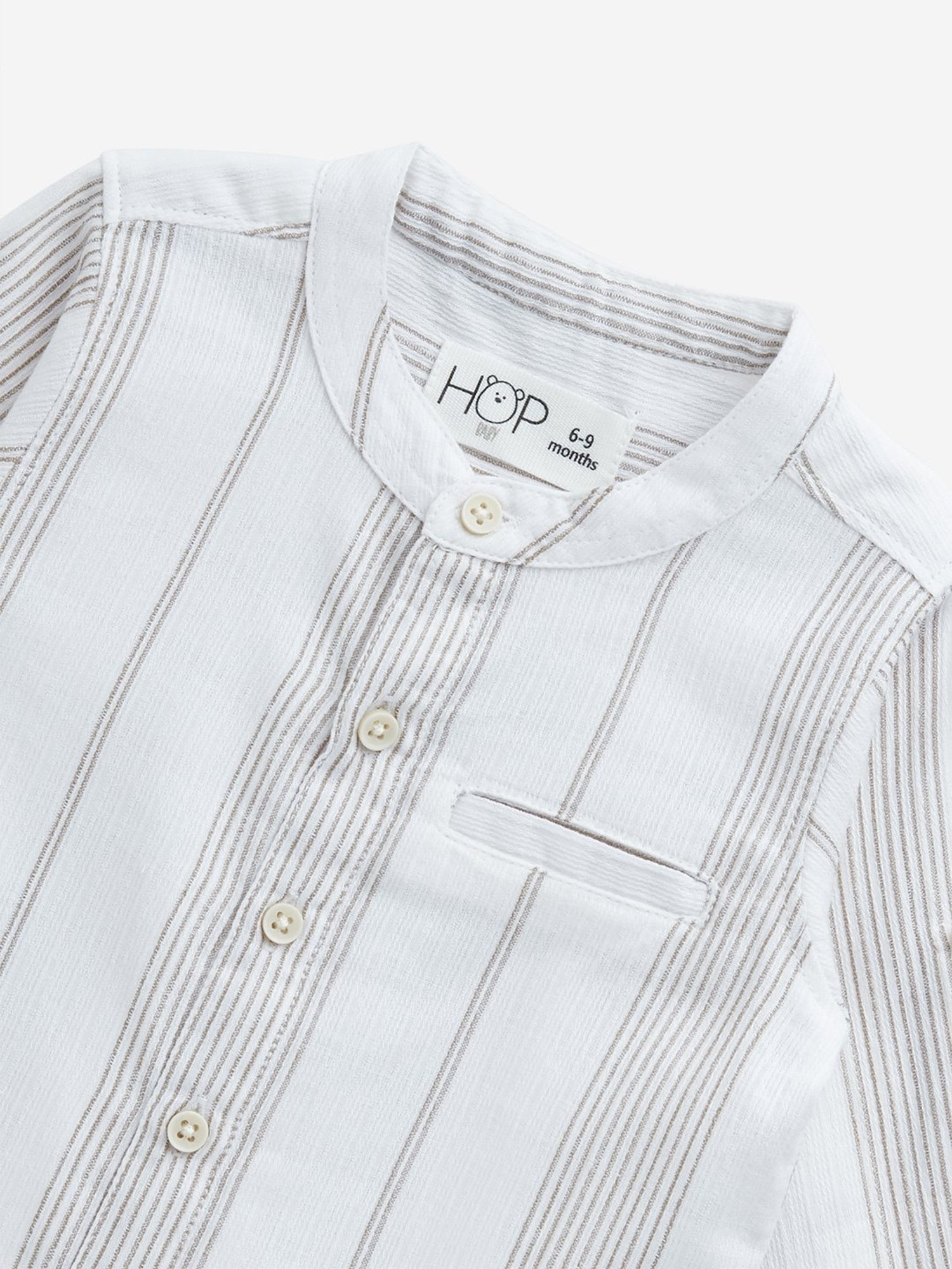 Ed-a-Mamma Baby Yellow Striped Shirt