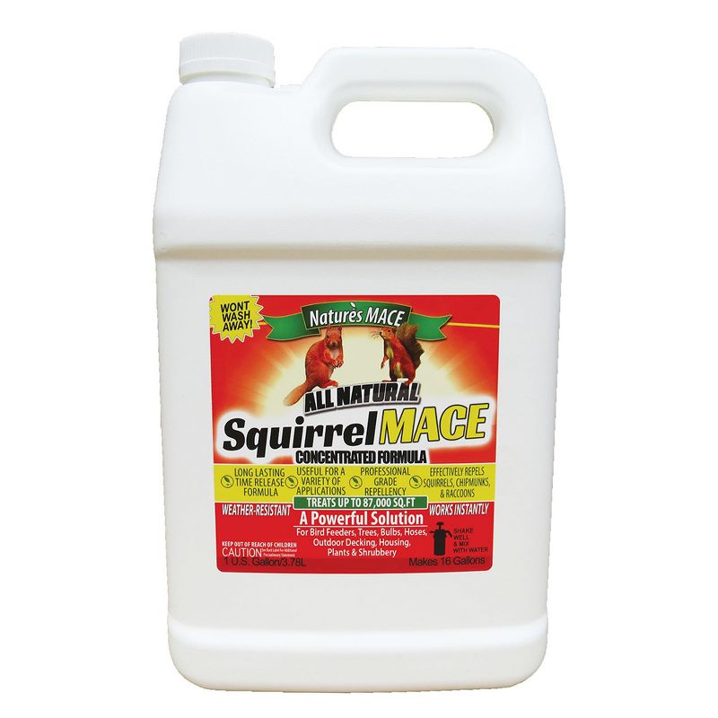 Natures MACE SQUCON9004 Squirrel Repellent Concentrate Treats 87,000 Sq. Ft