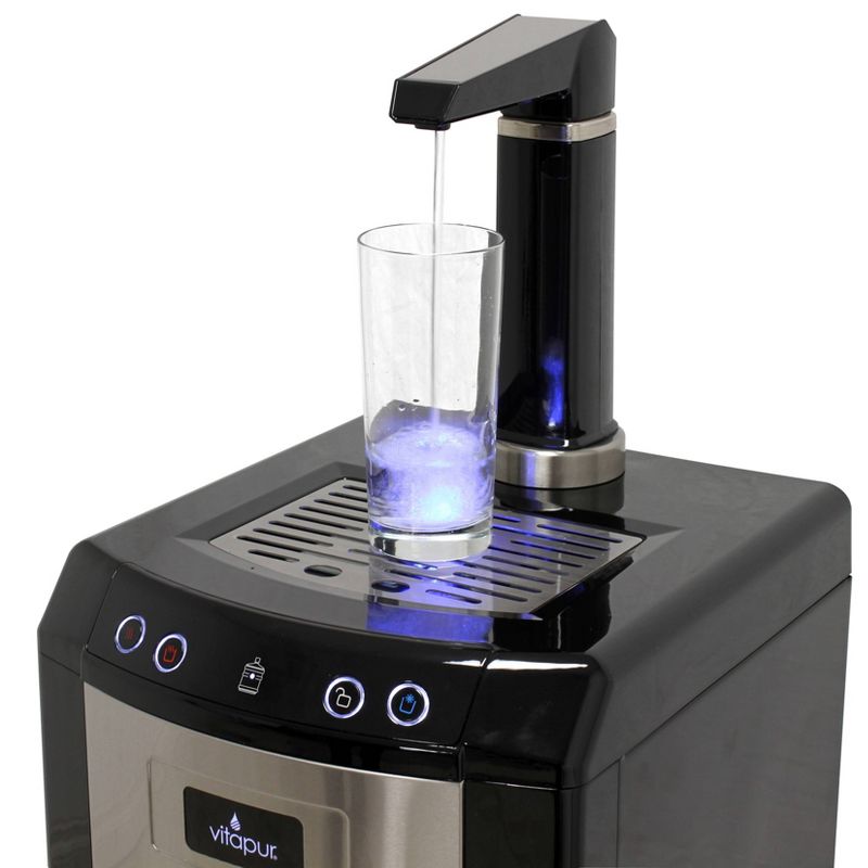 Vitapur Bottom Load Water Dispenser with Tap - Black