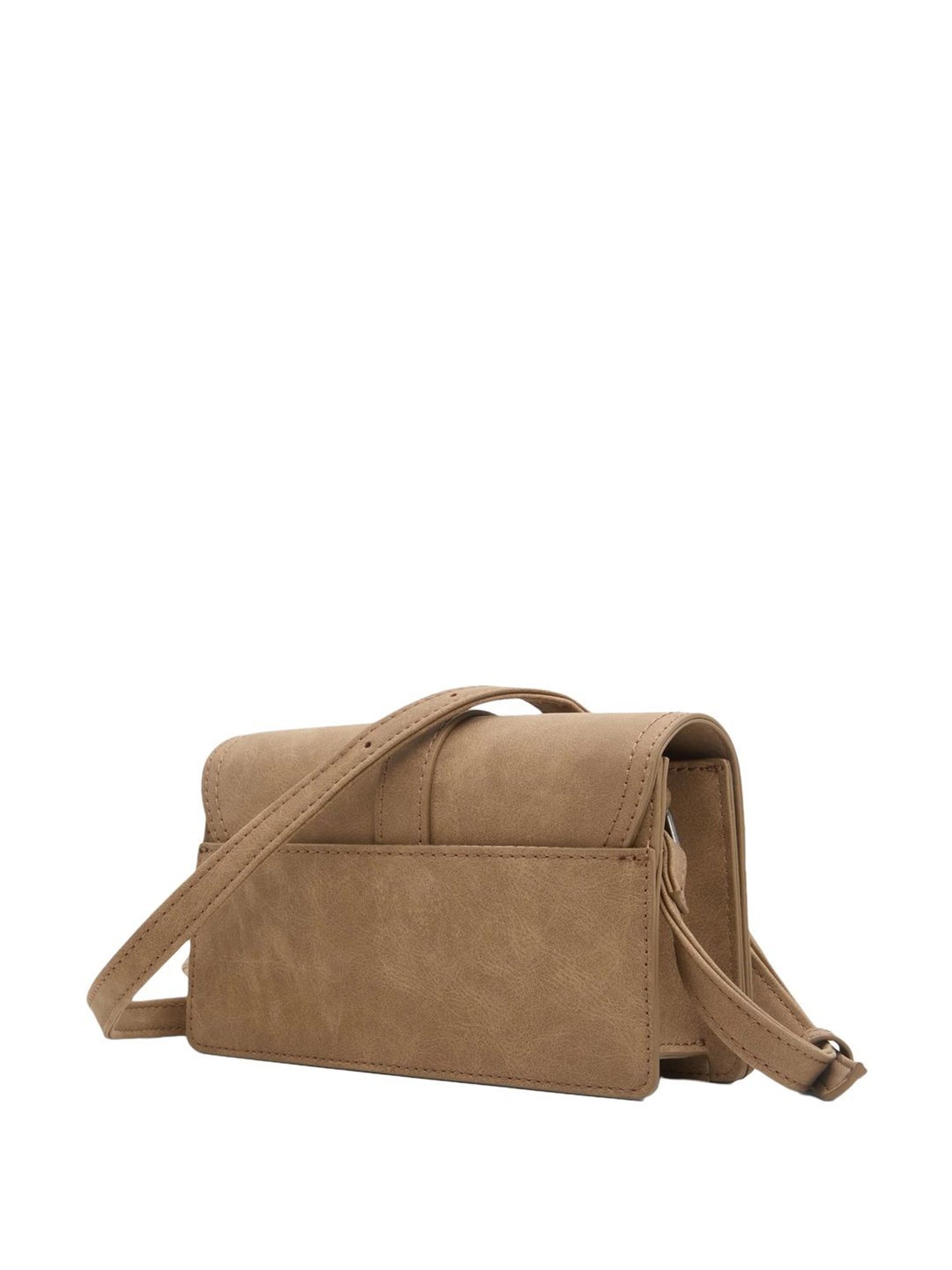 Call It Spring Beige Solid Small Sling Handbag