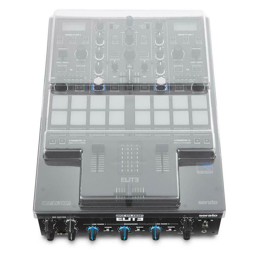 Decksaver Protective Dust Cover for the Reloop ELITE DJ Mixer