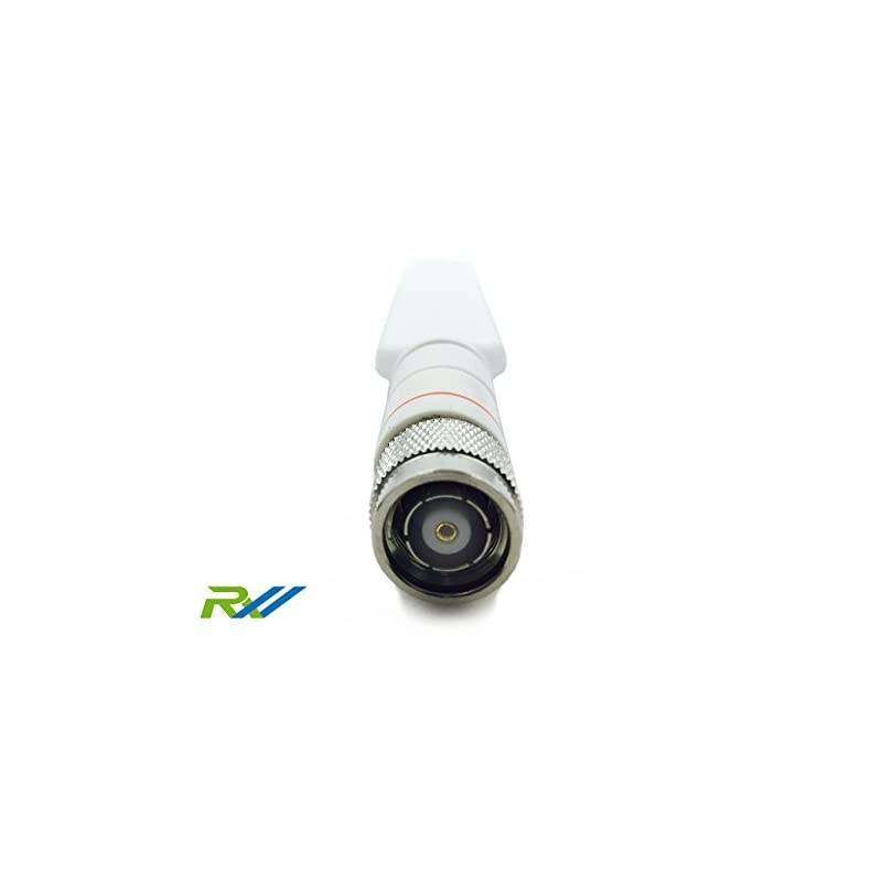 2.4GHz / 5GHz Dual-Band (RP-TNC) Antenna Compatible/Replacement for Cisco AIRONET AIR-ANT2524DW-R= (White) 20PACK