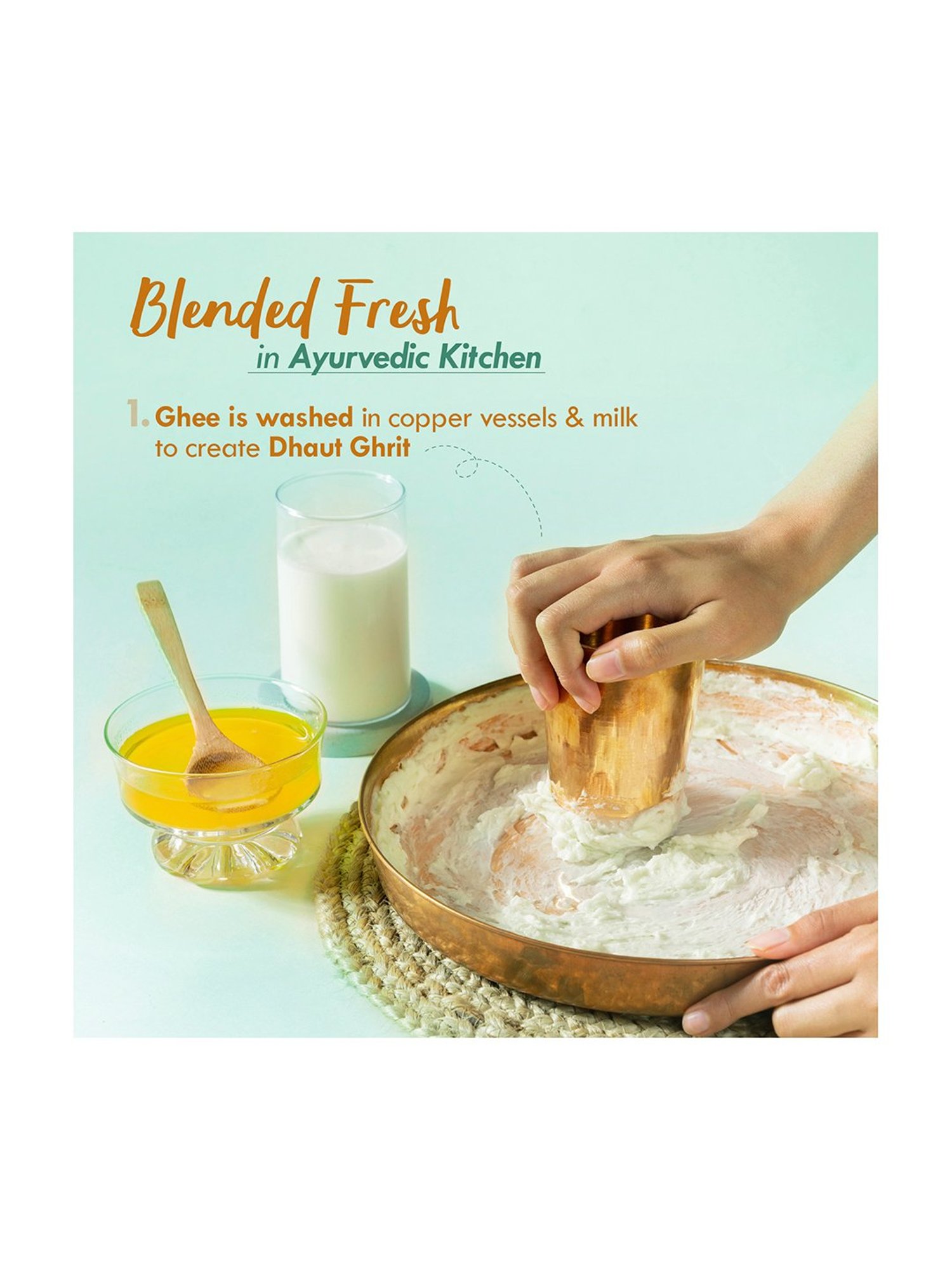 Nat Habit Flax Carrot Vit-EC Omega Fresh Whipped All-Day Malai Face Moisturiser - 30 gm