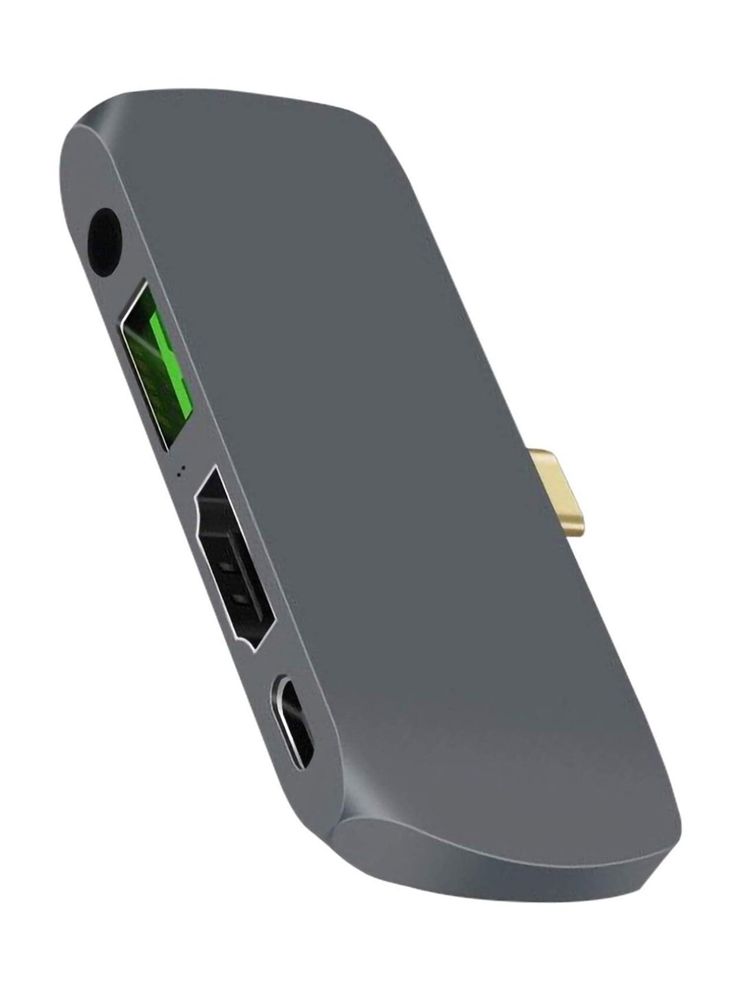 Powerup Stay Charged Aluminum USB Type-C Power Hub Adapter