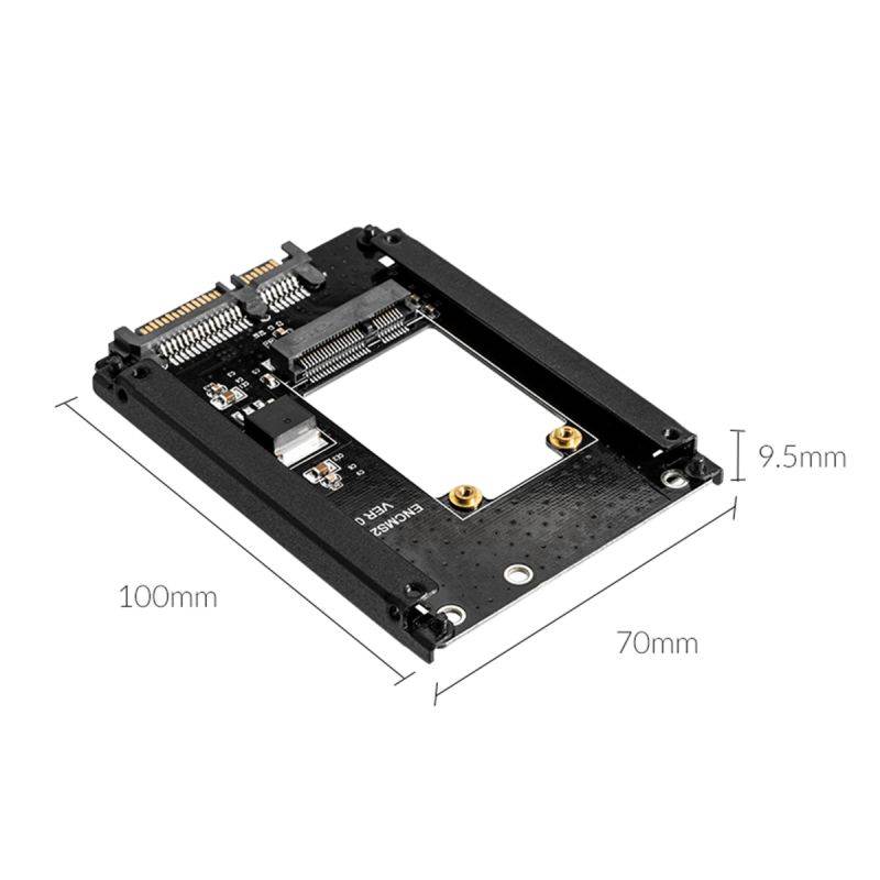 ORICO mSATA to 2.5 Inch SATA 22PIN Adapter SSD Adapter Card Full Height Size Supported mSATA to SATA3 SSD For 25X30 mSATA SSD