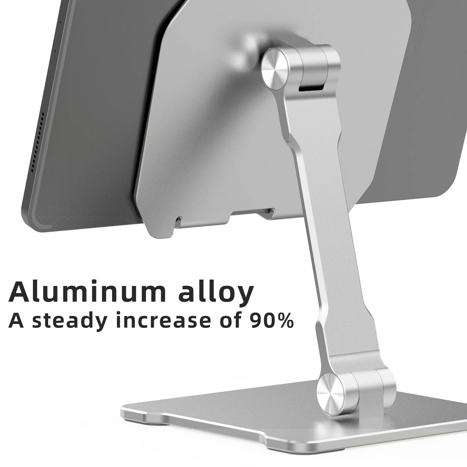 3D Double Shaft Tablet Stand,Universal Tablet/Phone