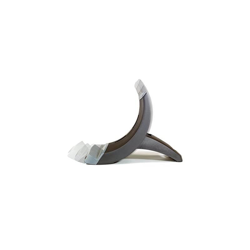 Laptop Stand, Raise Screen Height to Reduce Neck Strain, Position Laptop for Use as Second Monitor or for Zoom Calls, Small Footprint, Sturdy Design, Non-Skid Base, Easy Set-up, Black (LX550)