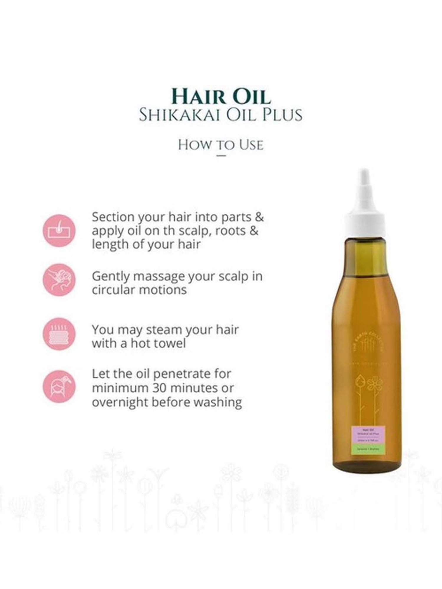 The Earth Collective Shikakai Oil Plus Hair Oil - 200 ml