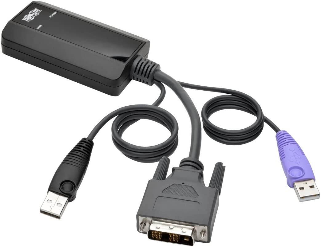 Tripp Lite DVI USB Server Interface Unit w/Virtual Media & CAC Support for B064 KVM Switches (B055-001-UDV)