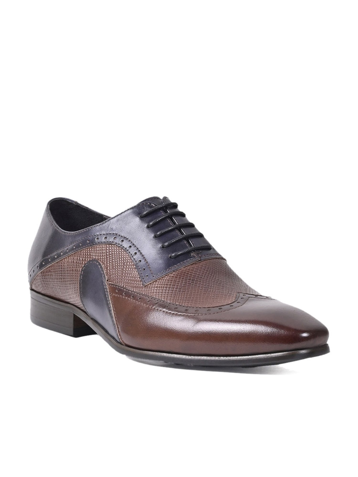 Cobblerz Men's Brown Oxford Shoes