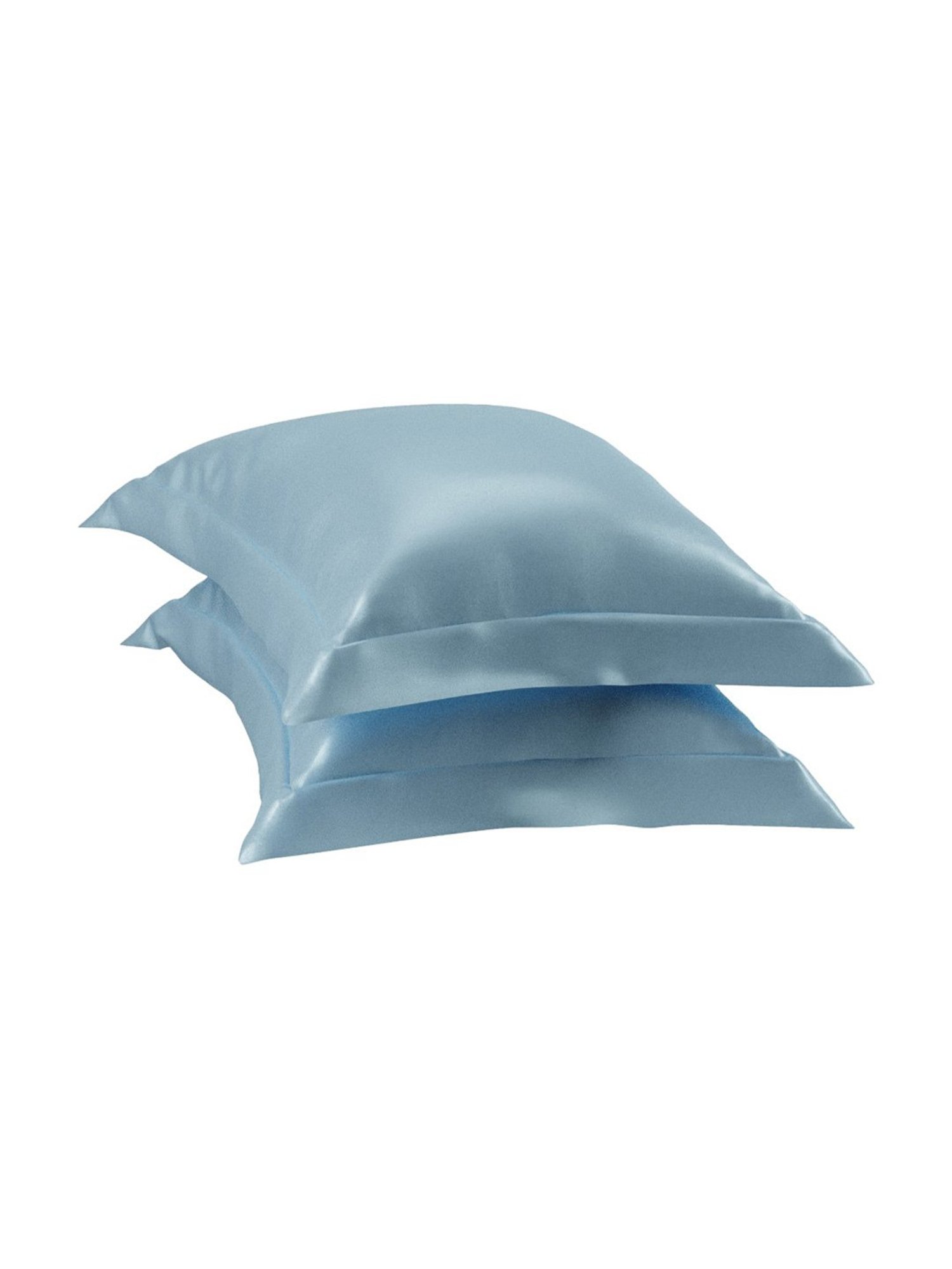 Stoa Paris Day Night Blue 300 TC Polyester Pillow Covers - Set of 2