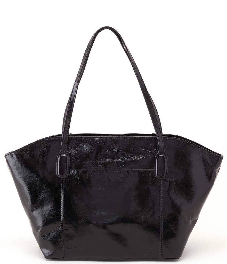 HOBO Patti Shoulder Zip Top Grain Leather Tote Bag