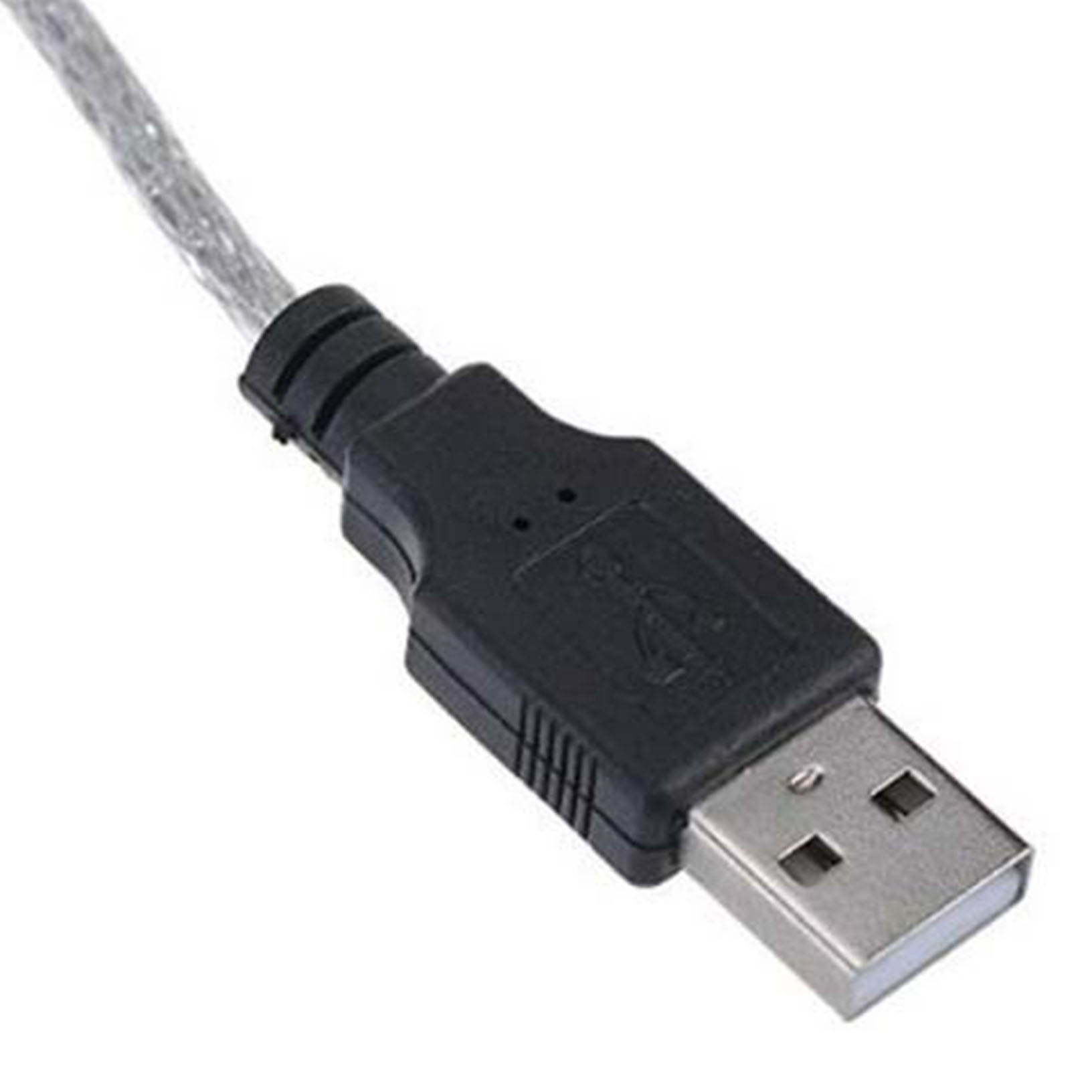 USB IN-OUT MIDI cable converter PC to music keyboard adapter cord X0Q5
