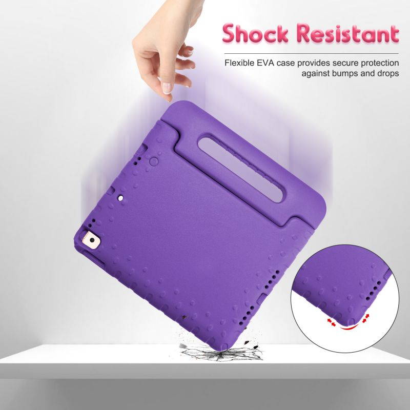 Donwell For iPad 7th Generation 8th Generation 10.2 inch 2019/2020 Cover Case for Kids Durable Shockproof Protective Handle Stand Case with Kickstands for iPad 7/8/Air 3rd Gen