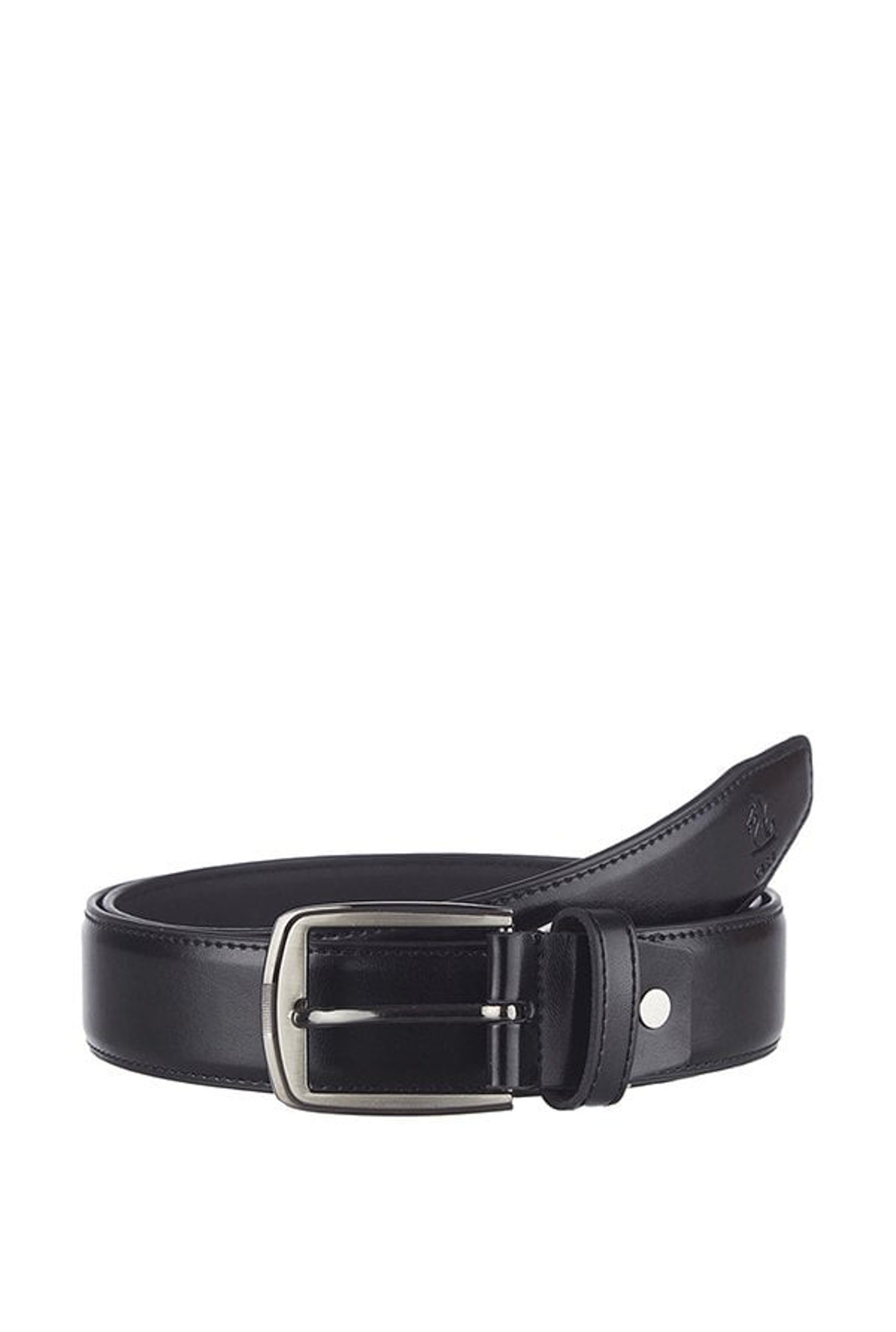 Kara Black Formal Belt for Men