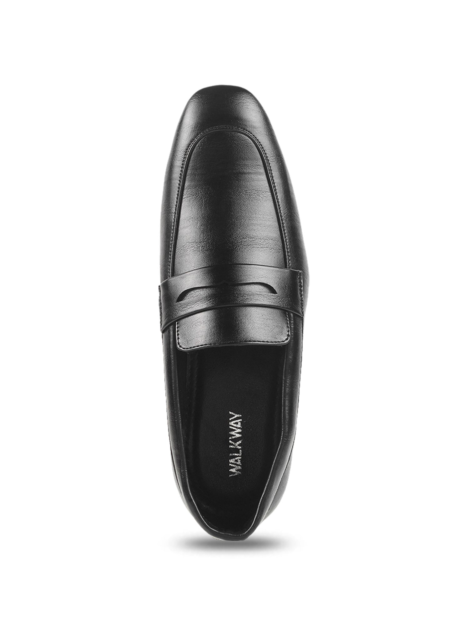 Walkway Men's Black Formal Loafers