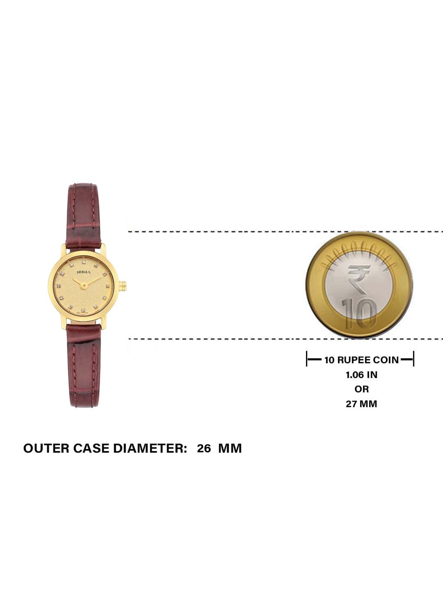 Women's Disney Minnie Mouse Nylon Strap Watch - Red