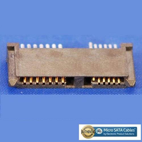 Slimline SATA 13 Pin Female Connector Solder Socket for Cable Mount