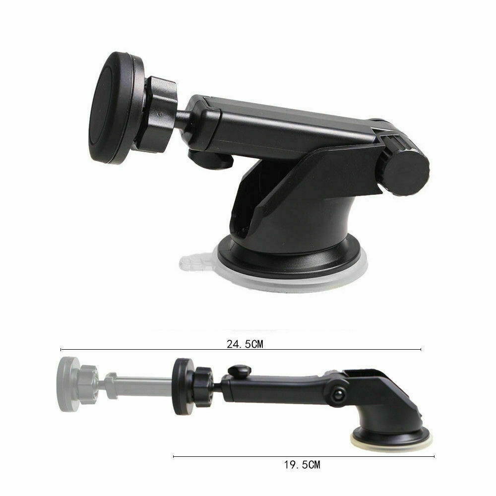 Universal Magnetic Car Mount Holder Dash Windshield Suction Cup For Cell Phone